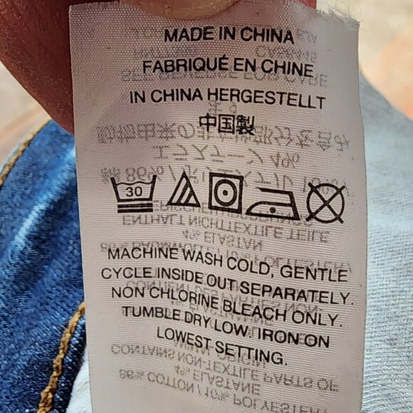 Madewell 9" High-Rise Button Fly Skinny Jeans Size 26 - Picture 16 of 16